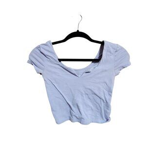 Aeropostale Seriously Soft Baby Tee XS Womens Scoop Neck Short Sleeve